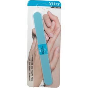 Vitry Lime à ongles Mylar bleu