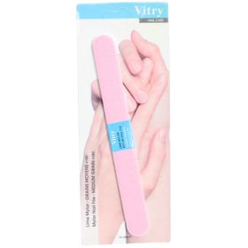 Vitry Lime à ongles Mylar rose pâle