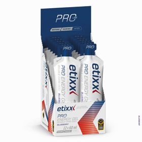 etixx Double Carb Energy Gel PRO LINE Blueberry