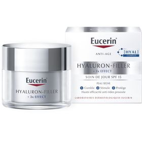 Eucerin® HYALURON-FILLER + 3x EFFECT Soin de Jour Peau Sèche SPF 15