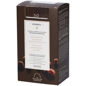 KORRES® Argan-Öl Permanent Coloration 5.0 Hellbraun