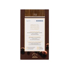 KORRES Huile d'argan Coloration Permanente BLOND 7.0