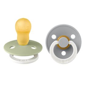 BIBS® BIBS COULEUR Tétines Nuit Sauge - Nuage +18 mois Taille 3