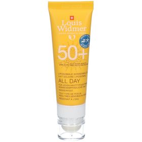 LOUIS WIDMER All day Lait solaire liposomal SPF50+