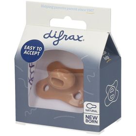DIFRAX Natürlicher Silikonsauger Neugeborene
