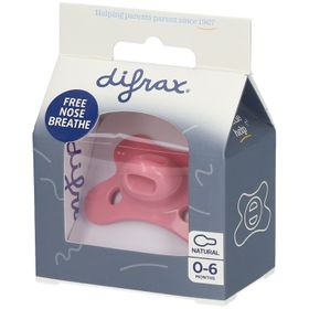 DIFRAX Natürlicher Silikonsauger 0-6 Monate