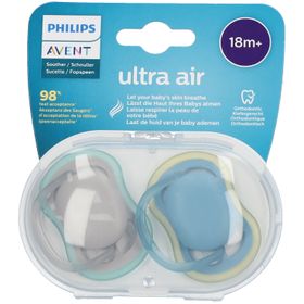 Avent Sucette Ultra Air Mix Silicone 0-6 mois (Couleur non sélectionnable)  2 pc(s) - Redcare Apotheke