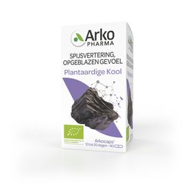 ARKOPHARMA Verdauungsbeschwerden, Darmblähungen - Bio-Pflanzenkohle