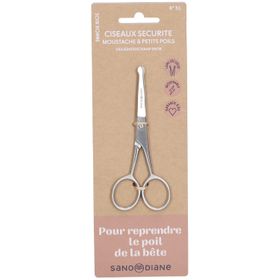 SANODIANE Ciseaux de sécurité pour moustache et petits poils