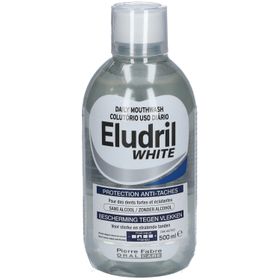 Eludril® White Bain de bouche blanchissant