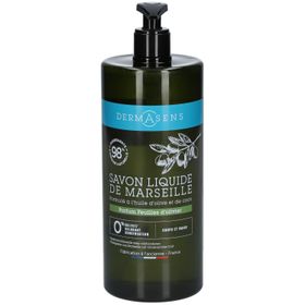 DERMASENS Savon liquide de marseille Feuilles d'olivier