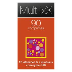 MULT-IXX® | Complexe 12 vitamines, 7 minéraux & Q10 | Energie & vitalité
