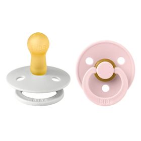 BIBS® BIBS COULEUR Beruhigungssauger Haselnuss - Blume 6 - 18 Monate Größe 2