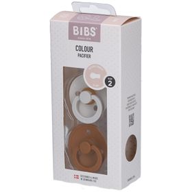 BIBS® BIBS COULEUR Sauger Haselnuss - Karamell 6 - 18 Monate Größe 2