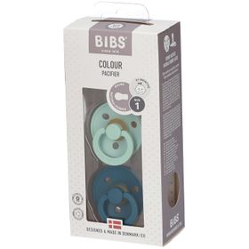 BIBS® BIBS COULEUR Schnuller Mint - Forest Lake 0 - 6 Monate Größe 1