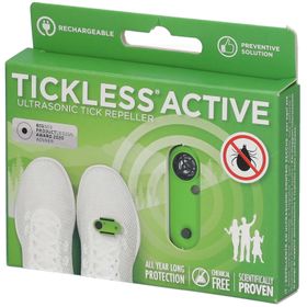 Tickless® Active Ultraschall-Expeller Zecke/Floh Grün