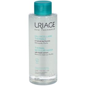 Uriage Thermal Micellar Water with Apple Extract Combination to Oily Skin