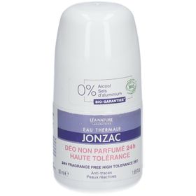 Jonzac Reactive 24h Fragrance Free High Tolerance Deo Roll-On Bio