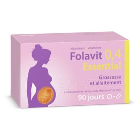 Folavit 0,4 Essential 90 Comprimés + 90 Gélules