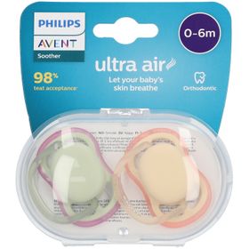 PHILIPS AVENT Sucette ultra air 0-6 mois (couleur non sélectionnable)