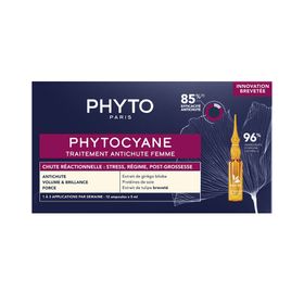 Phyto Phytocyane Behandlung von reaktivem Haarausfall bei Frauen