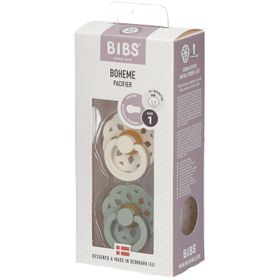 BIBS® BIBS BOHEME Sauger Salbei - Elfenbein 0 - 6 Monate Größe 1