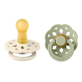 BIBS® BIBS BOHEME Tétines Sauge - Ivoire 6 - 18 mois Taille 2
