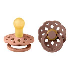 BIBS® BIBS BOHEME Sauger Pfirsich - Murmeltier 0 - 6 Monate Größe 1