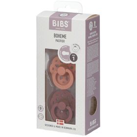 BIBS® BIBS BOHEME Sauger Pfirsich - Murmeltier 0 - 6 Monate Größe 1