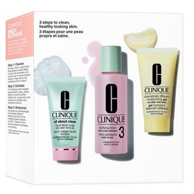 CLINIQUE skin school La Routine Basic 3 set