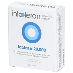 intoleran lactase 20.000 - 50 comprimés sècables