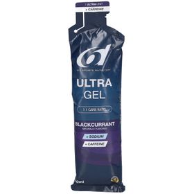 6D Sports Nutrition Ultra Gel Schwarze Johannisbeere + Koffein