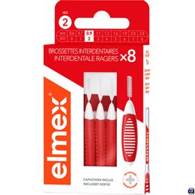 Elmex® Brosses interdentaires 0,9 mm taille 2 Rouge