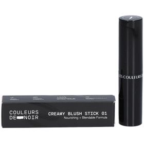 Farben von Schwarz Creamy Blush Stick 01 Sweet Peach