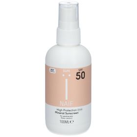 NAÏF Sun Mineralischer Sonnenschutz Spray solaire SPF50