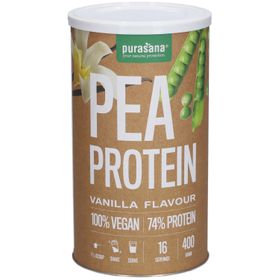 Purasana Erbsenprotein Vanillegeschmack
