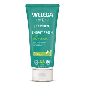 Weleda Gel Douche Men 3in1 Energy Fresh pour Homme