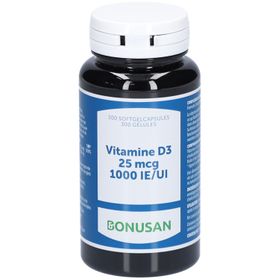 Bonusan Vitamin D3 25 mcg 1000 UI