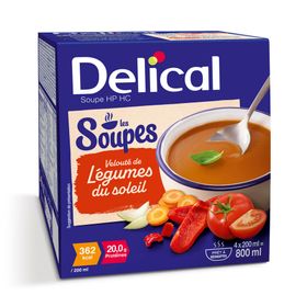 Delical Soupe HP HC Velouté de Légumes du Soleil