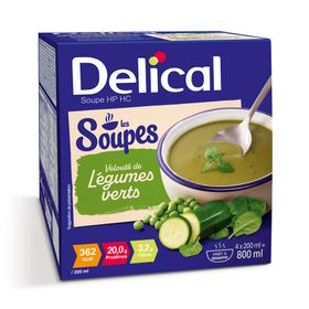 Delical Soupe HP HC Velouté de Légumes Verts