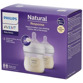 PHILIPS Avent Natural Response Biberons à réponse naturelle 2 x 125 ml SCY900/02