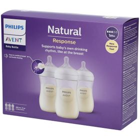 PHILIPS AVENT Natural Response Biberons SCY903/03 TRIO