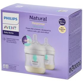 PHILIPS AVENT Natural Response  biberon avec valve AirFree SCY670/02 DUO