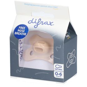 DIFRAX Tétine Édition spéciale Terre naturelle Pierre de lune 0-6m