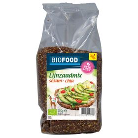 Biofood Leinsamen-Mischung Sesam-Chia 250 g