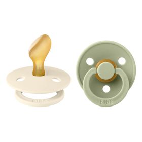 BIBS Tétine anatomique Ivory/Sage 6-18 mois