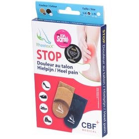 Rheelaxx Stop Fersenschmerz S-M Braun
