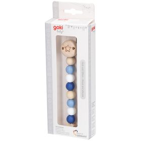 Goki Schnullerkette Blauer Stern