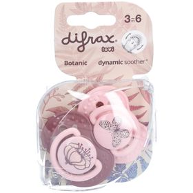 Difrax Sucette Dynamisch Botanisch 3-6m