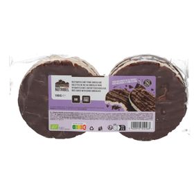 Nutribel Bio-Reiswaffeln mit dunkler Schokolade